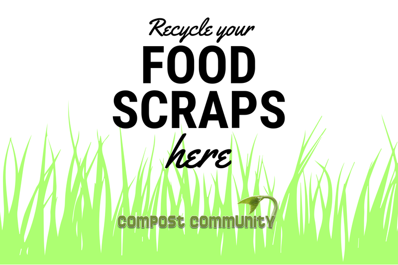 Downloads - Kitchen Caddy Sign Food Scraps