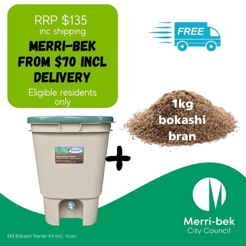 Burying Bokashi Waste Completes the Composting Process